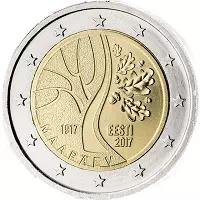 2 euros commémorative Estonie 2017