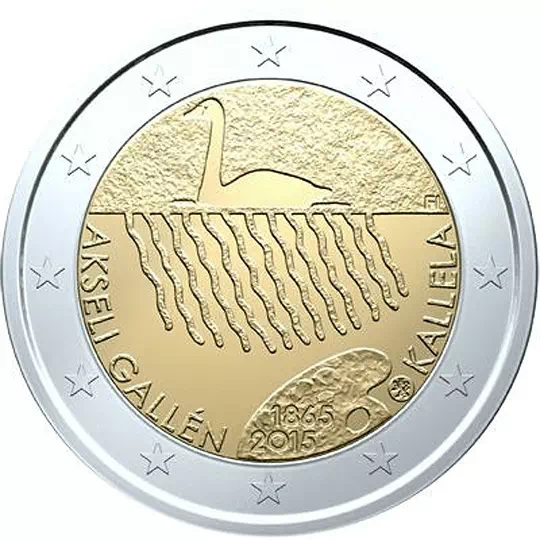 2 euros commémorative Finlande 2015