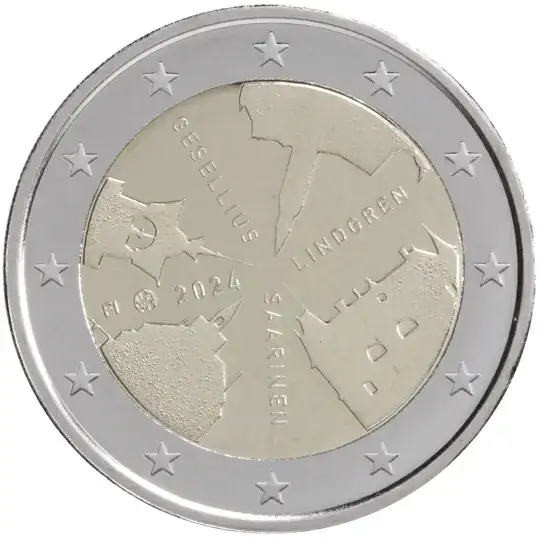 2 euros commémorative Finlande 2024