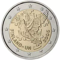 2 euros commémorative Finlande 2005