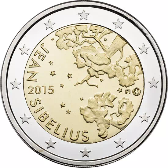 2 euros commémorative Finlande 2015