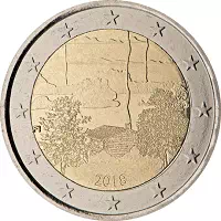 2 euros commémorative Finlande 2018