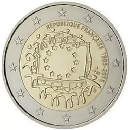 2 euros commémorative France 2015