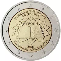 2 euros commémorative Grèce 2007