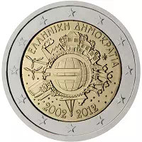 2 euros commémorative Grèce 2012