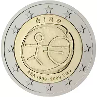 2 euros commémorative Irlande 2009