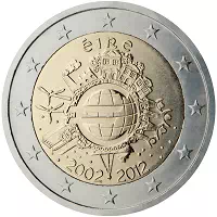 2 euros commémorative Irlande 2012