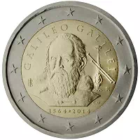 2 euros commémorative Italie 2014