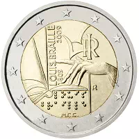 2 euros commémorative Italie 2009