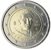 2 euros commémorative Italie 2017