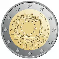 2 euros commémorative Lituanie 2015