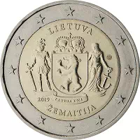 2 euros commémorative Lituanie 2019