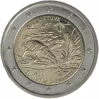 2 euros commémorative Lituanie 2021