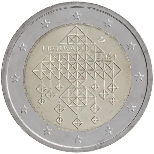 2 euros commémorative Lituanie 2024
