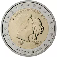 2 euros commémorative Luxembourg 2005