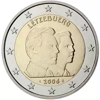 2 euros commémorative Luxembourg 2006