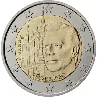 2 euros commémorative Luxembourg 2007