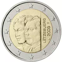 2 euros commémorative Luxembourg 2009