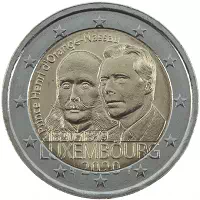 2 euros commémorative Luxembourg 2020