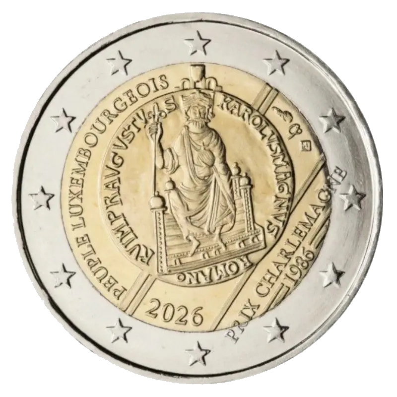 2 euros commémorative Luxembourg 2026