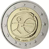 2 euros commémorative Malte 2009