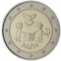 2 euros commémorative Malte 2017