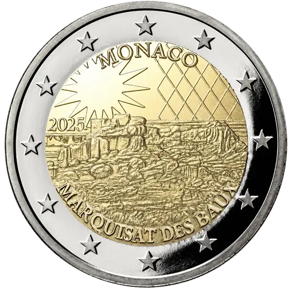 2 euros commémorative Monaco 2025