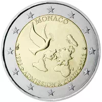 2 euros commémorative Monaco 2013