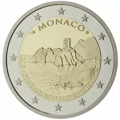 2 euros commémorative Monaco 2015