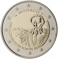 2 euros commémorative Monaco 2016