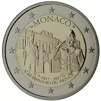 2 euros commémorative Monaco 2017