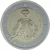 2 euros commémorative Monaco 2020
