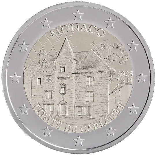 2 euros commémorative Monaco 2025