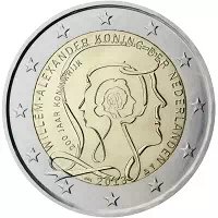 2 euros commémorative Pays-Bas 2013