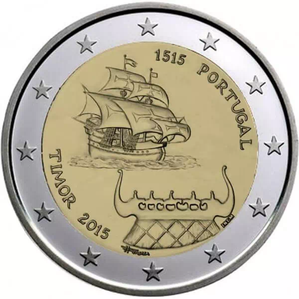 2 euros commémorative Portugal 2015