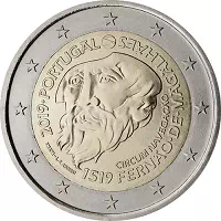 2 euros commémorative Portugal 2019