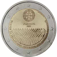 2 euros commémorative Portugal 2008