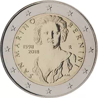 2 euros commémorative Saint-Marin 2018