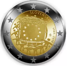 2 euros commémorative Slovaquie 2015