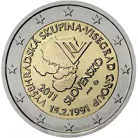 2 euros commémorative Slovaquie 2011