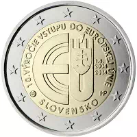 2 euros commémorative Slovaquie 2014