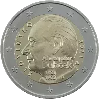 2 euros commémorative Slovaquie 2021