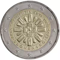 2 euros commémorative Slovaquie 2023