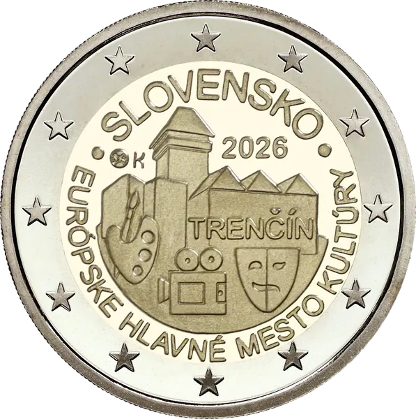 2 euros commémorative Slovaquie 2026