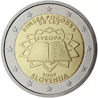 2 euros commémorative Slovénie 2007