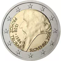 2 euros commémorative Slovénie 2008