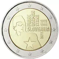 2 euros commémorative Slovénie 2011