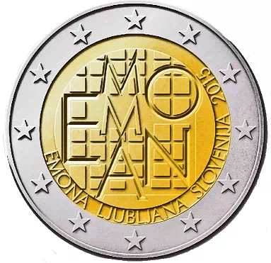 2 euros commémorative Slovénie 2015