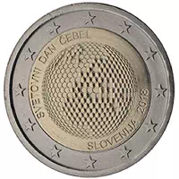 2 euros commémorative Slovénie 2018