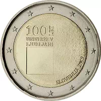 2 euros commémorative Slovénie 2019
